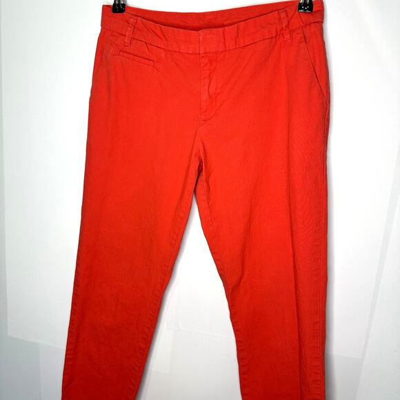 Patagonia Chino Straight Organic Cotton Leg Ankle Sz 6 Coral Pink Outdoor Pants - Picture 3 of 6